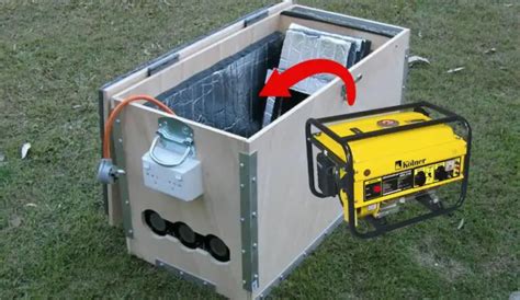 sound proof electrical box|make your own soundproof generator.